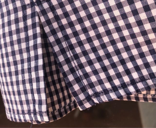 Camisa blusa cuadros Vichy Punto Roma