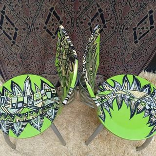 Sedie dipinte a mano