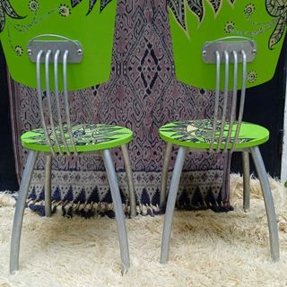 Sedie dipinte a mano