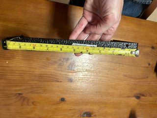 Lote 6 palomillas o soportes de acero negro