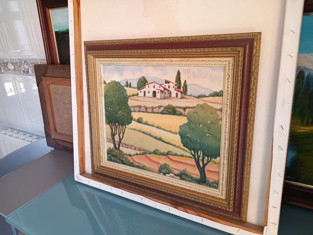 CUADRO DE PUIG BARELLA  Auténtico 