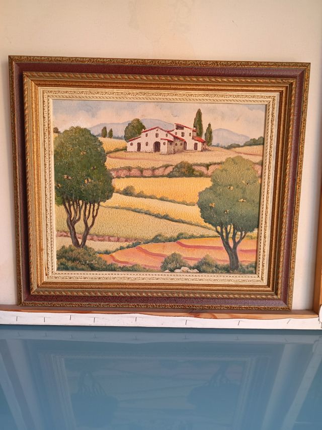 CUADRO DE PUIG BARELLA  Auténtico 