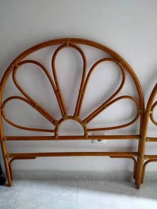 Cabezales cama de Bambú 