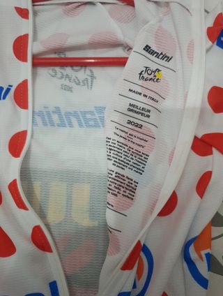 Maillot podio tour france vingergaad