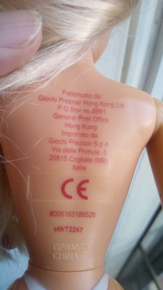 Barbie originale ben tenuta, ottima.