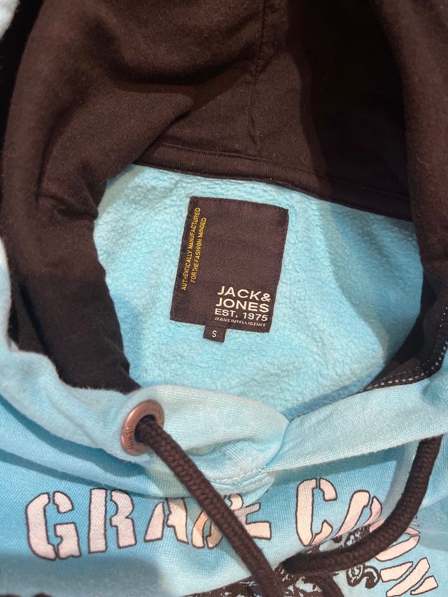 Sudadera azul de Jack&Jones T S