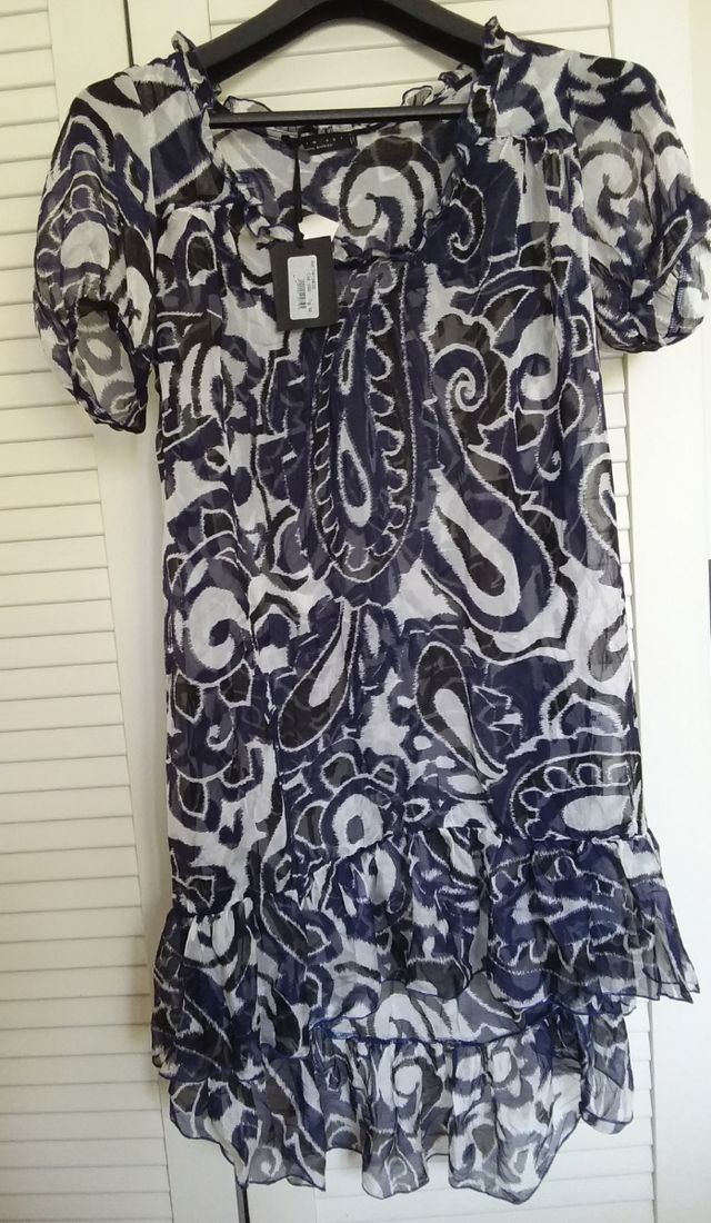 Copricostume/miniabito seta Twin-set by Simona Bar