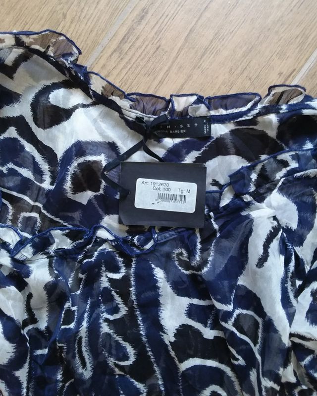 Copricostume/miniabito seta Twin-set by Simona Bar