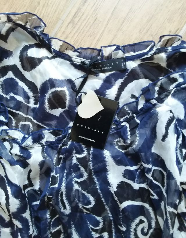 Copricostume/miniabito seta Twin-set by Simona Bar