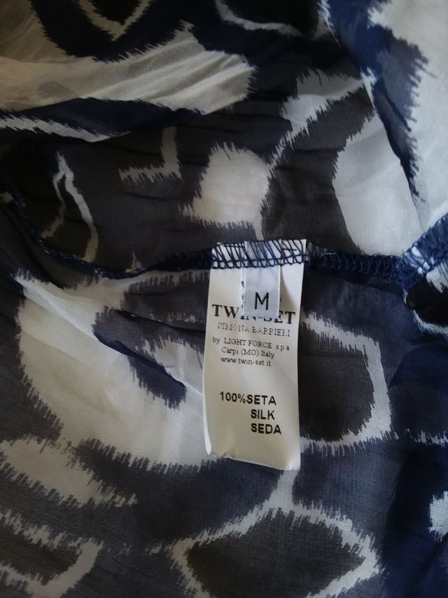 Copricostume/miniabito seta Twin-set by Simona Bar