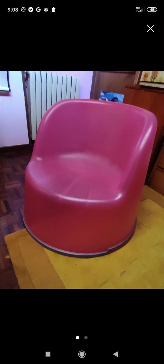 Sofá rosa nuevo Ikea descatalogado