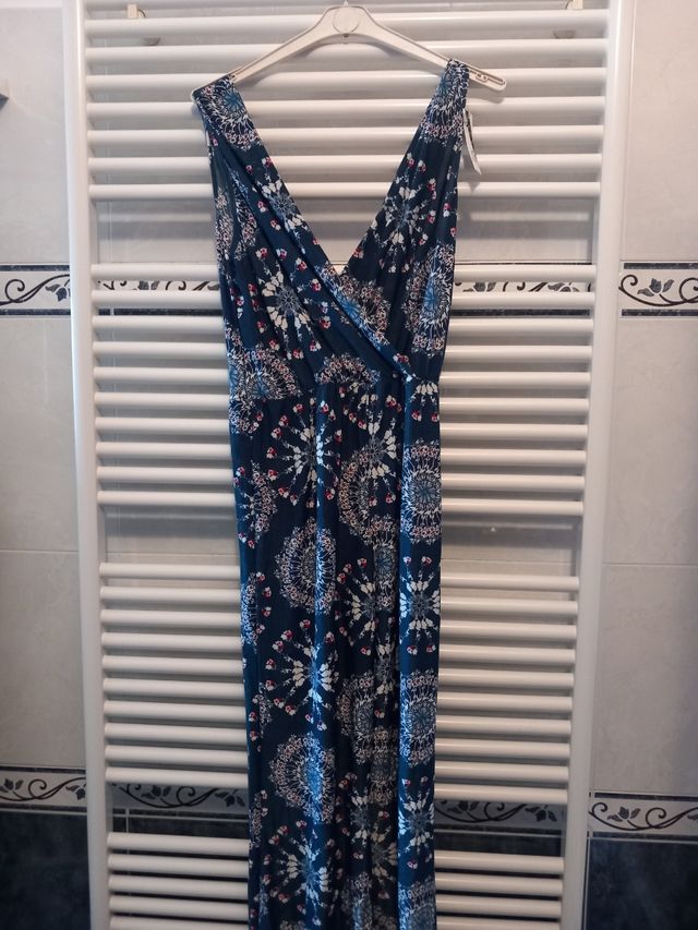 Tuta elasticizzata a pantalone nuova tg XL