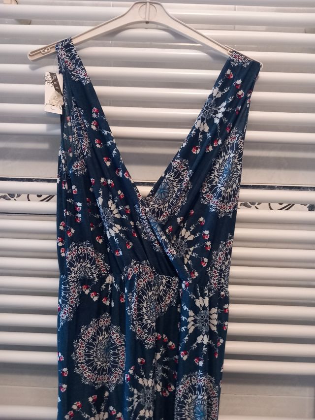 Tuta elasticizzata a pantalone nuova tg XL