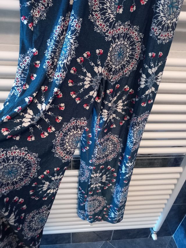 Tuta elasticizzata a pantalone nuova tg XL