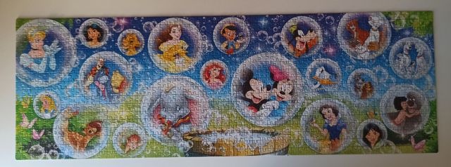 Puzzle panorámico 1000 piezas Disney
