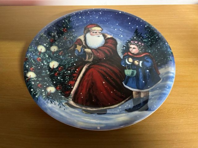 Piatto Decorativo Natalizio