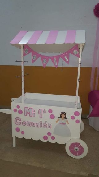 Carrito de chuches para celebraciones