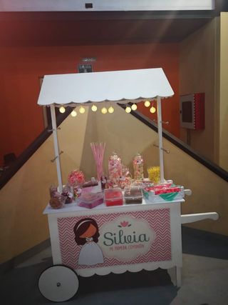 Carrito de chuches para celebraciones