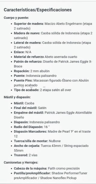 Guitarra FAITH NAKED Neptune FKNE