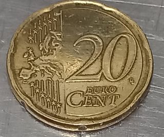 Moneda 20 cent. Malta.