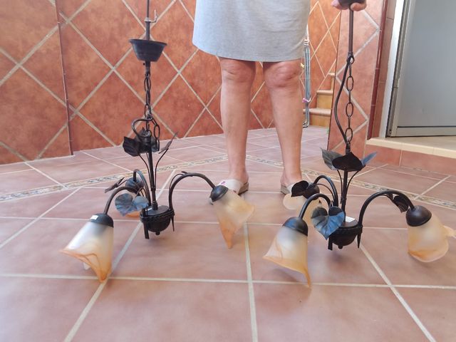 Lamparas 60€ las dos