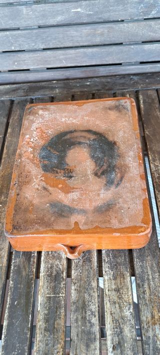 Cazuela barro rectangular