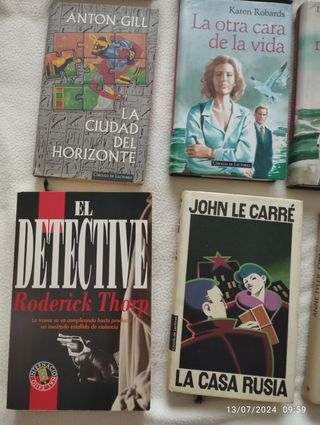 Lote de 9 libros de Círculo de lectores