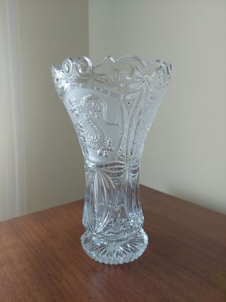 Jarrón cristal