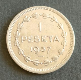 1 Peseta 1937 - Euzkadi 