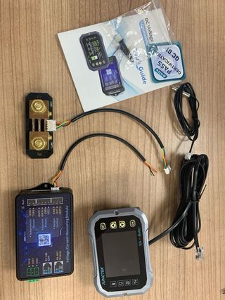 minitor de bateria 100a junctek 