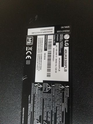 Fuente TV LG 49UK6300PLB