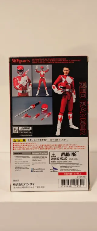 Red Ranger SH Figuarts Power Ranger Rojo