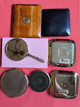 7 ESPEJOS PEQUEÑOS BOLSO, NECESER, MAQUILLAJE, ETC