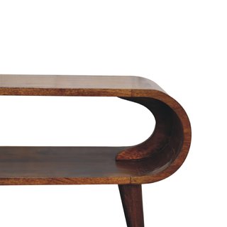 MESA TV NÓRDICA EN MADERA DE MANGO
