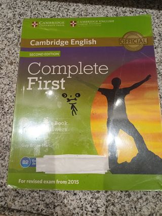 Libro inglés cambridge fist