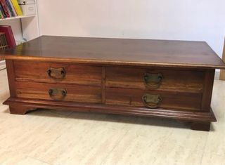 Mesa de centro estilo colonial