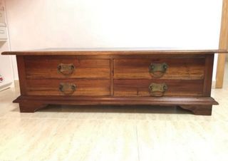 Mesa de centro estilo colonial