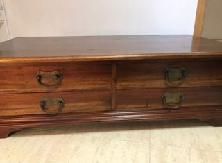 Mesa de centro estilo colonial