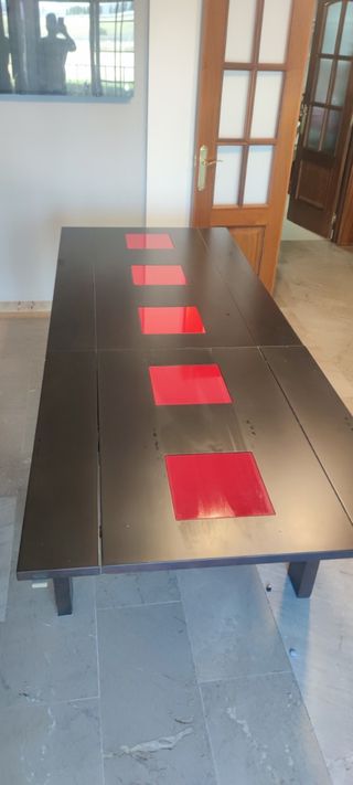 Mesa salón extensible