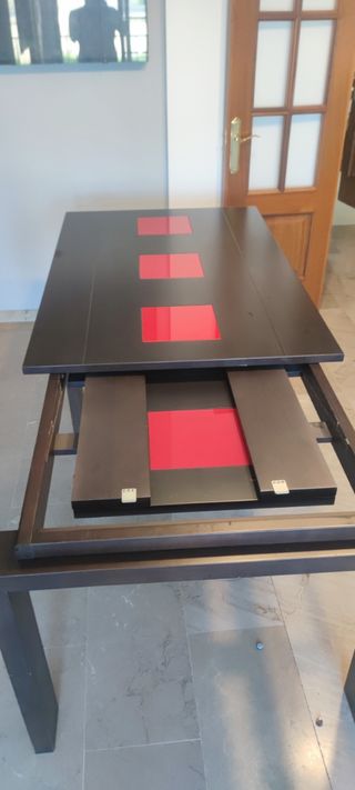 Mesa salón extensible