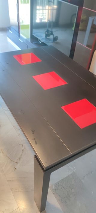 Mesa salón extensible