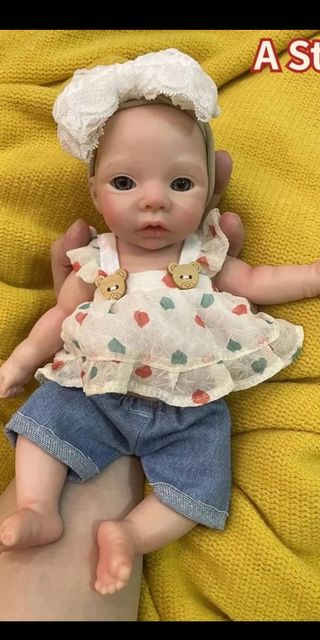 Reborn de silicona se puede bañar