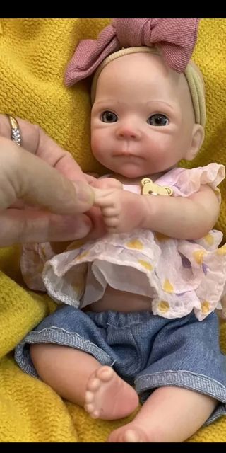 Reborn de silicona se puede bañar