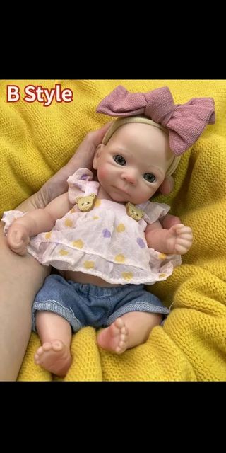 Reborn de silicona se puede bañar