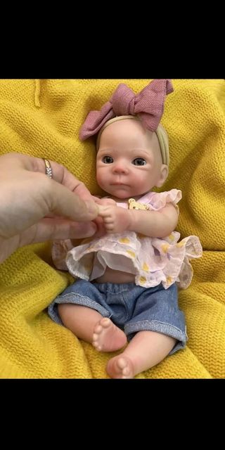 Reborn de silicona se puede bañar