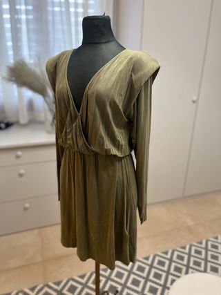 Vestido Caqui Scalpers
