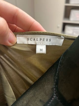 Vestido Caqui Scalpers