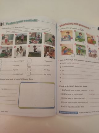 Libro de Inglés 4 primaria 4º 