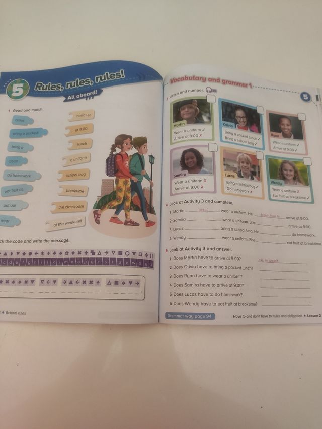 Libro de Inglés 4 primaria 4º