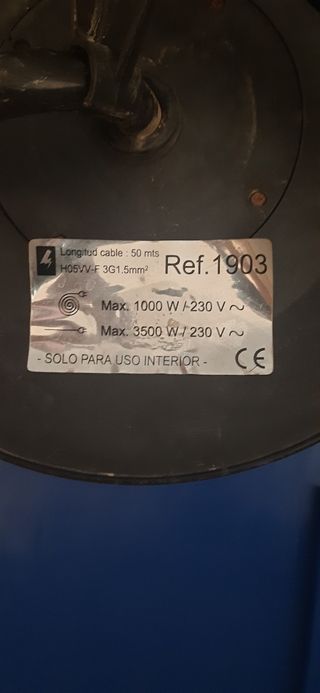 Alargadera enrollable